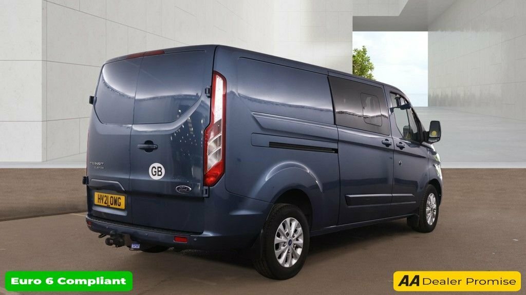 Ford Transit Custom 2L Limited Blue #4
