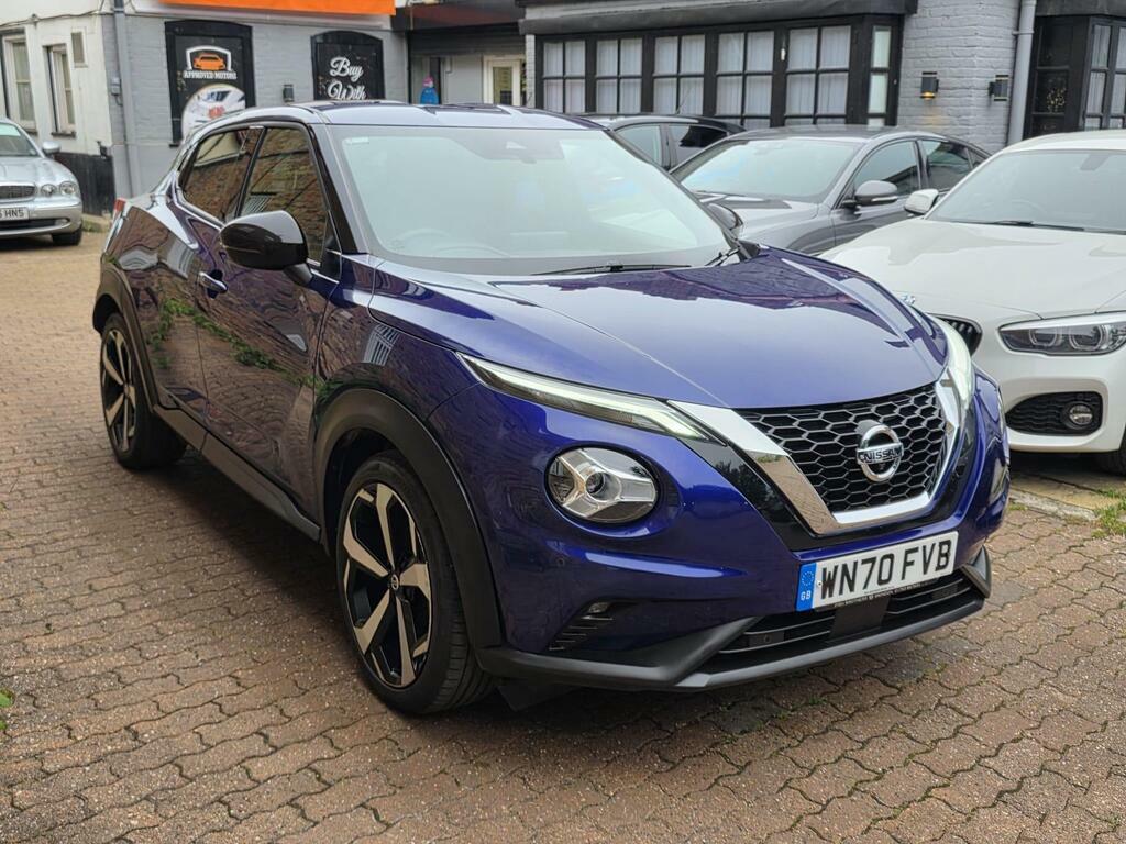 Nissan Juke 1.0 Dig-t Tekna Dct Euro 6 S S Blue #5