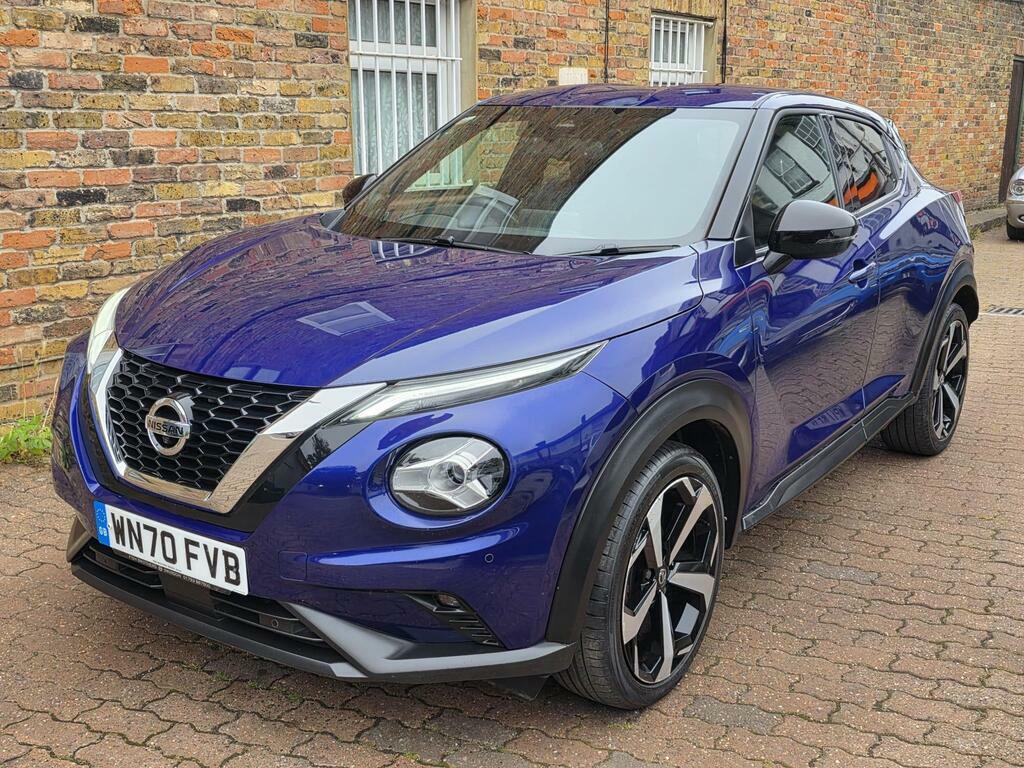 Nissan Juke 1.0 Dig-t Tekna Dct Euro 6 S S Blue #3