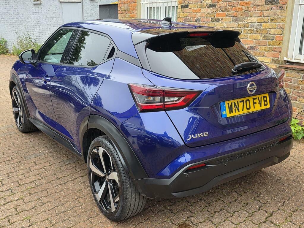 Nissan Juke 1.0 Dig-t Tekna Dct Euro 6 S S Blue #4