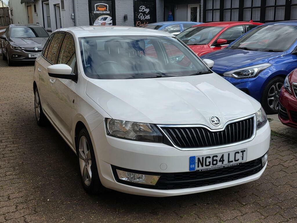Skoda Rapid Spaceback 1.2 Tsi Se Tech Euro 5 White #6
