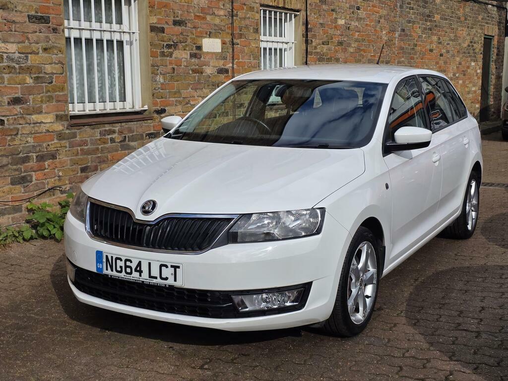 Skoda Rapid Spaceback 1.2 Tsi Se Tech Euro 5 White #3