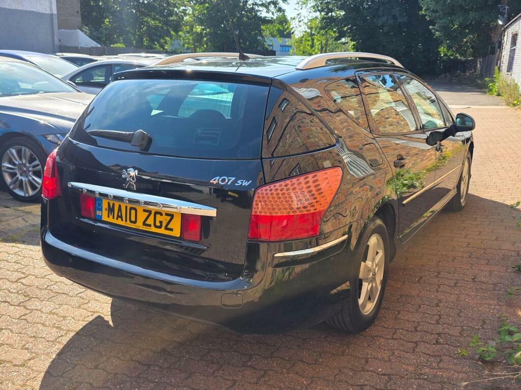 Peugeot 407 SW 2.0 Sr Sw Hdi Silver #7