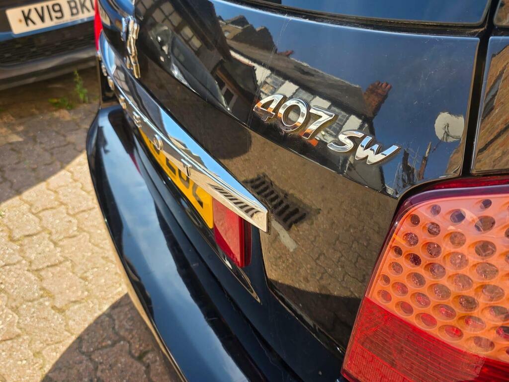 Peugeot 407 SW 2.0 Sr Sw Hdi Silver #54