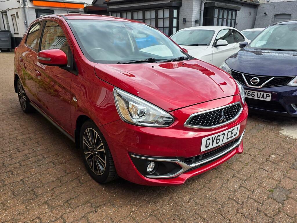 Mitsubishi Mirage 1.2 Juro Cvt Euro 6 S S Red
