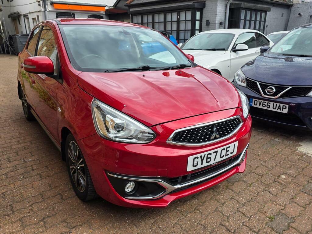 Mitsubishi Mirage 1.2 Juro Cvt Euro 6 S S Red #5
