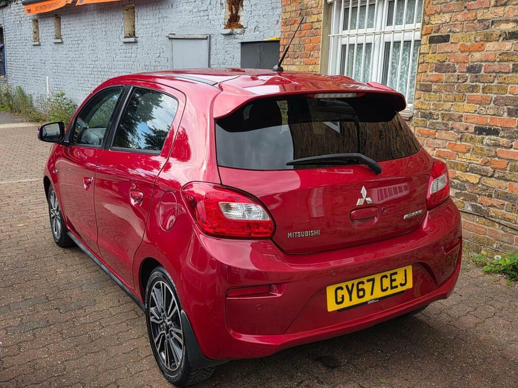 Mitsubishi Mirage 1.2 Juro Cvt Euro 6 S S Red #4