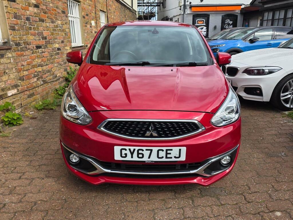 Mitsubishi Mirage 1.2 Juro Cvt Euro 6 S S Red #2