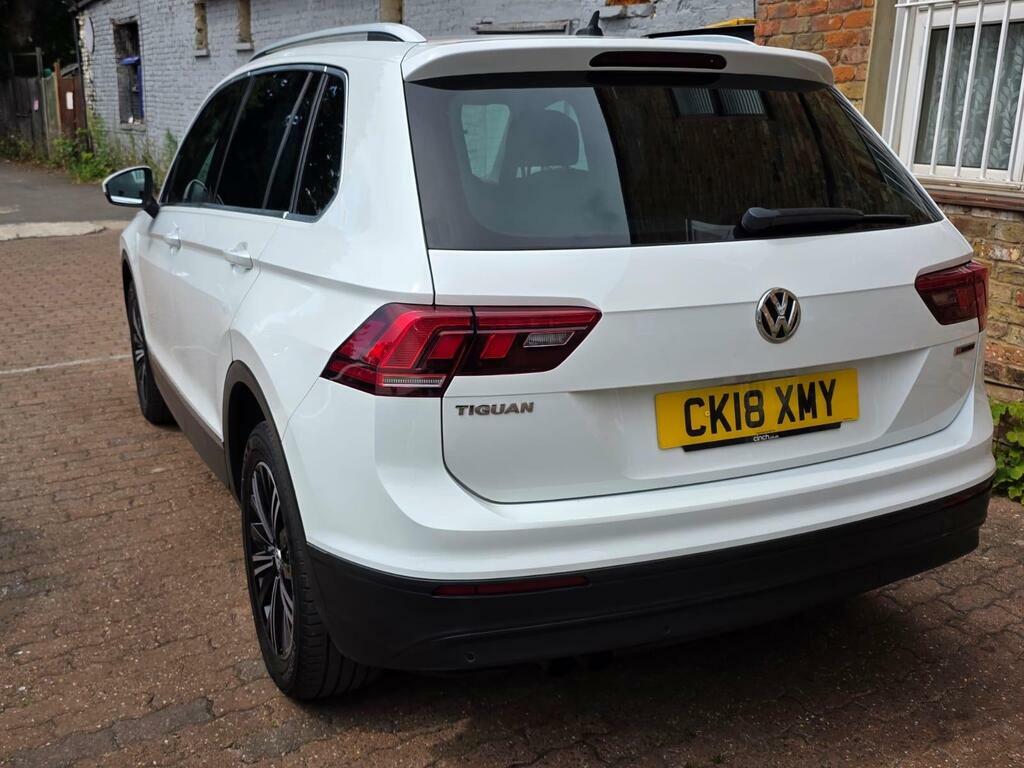 Volkswagen Tiguan 2.0 Tdi Se Navigation Dsg 4Motion Euro 6 S S White #5