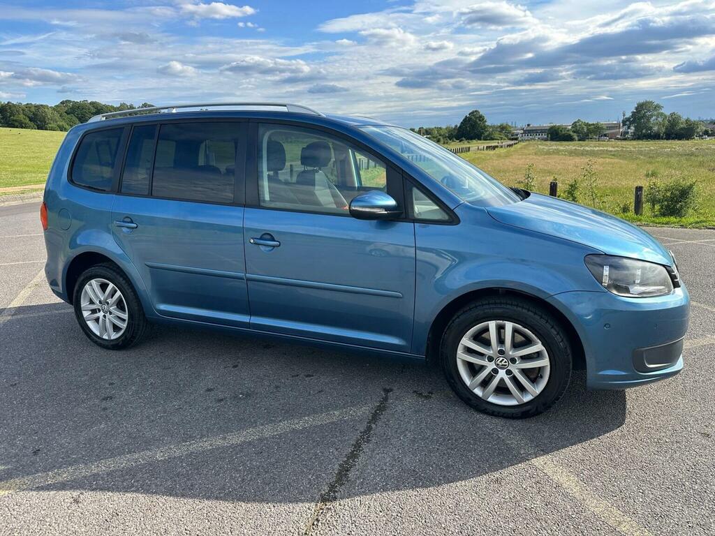 Volkswagen Touran 1.6 Tdi 105 Bluemotion Tech Se Dab Bluetooth Blue #16