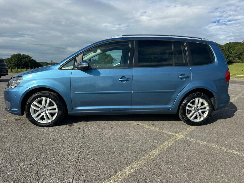 Volkswagen Touran 1.6 Tdi 105 Bluemotion Tech Se Dab Bluetooth Blue #7