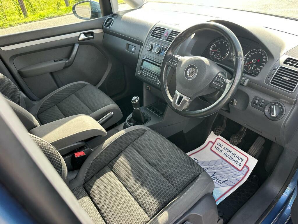 Volkswagen Touran 1.6 Tdi 105 Bluemotion Tech Se Dab Bluetooth Blue #29