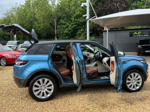 Land Rover Range Rover Evoque 2.2 Sd4 Prestige CF14EPN Blue #4
