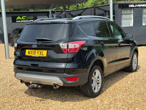 Ford Kuga 2.0 Tdci Titanium WX18YXL Black #6