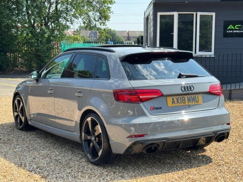 Audi RS3 2018 2.5 Tfsi Saloon S Tronic Quattro E Black #8