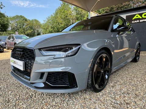 Audi RS3 2018 2.5 Tfsi Saloon S Tronic Quattro E Black #14