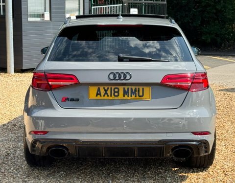 Audi RS3 2018 2.5 Tfsi Saloon S Tronic Quattro E Black #7