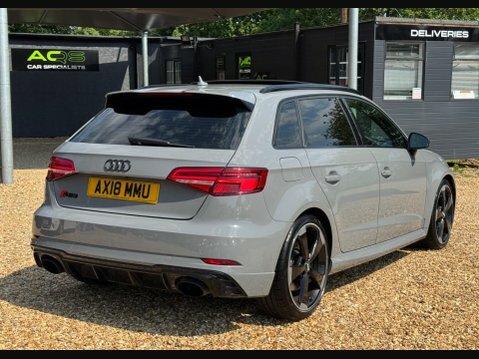 Audi RS3 2018 2.5 Tfsi Saloon S Tronic Quattro E Black #49