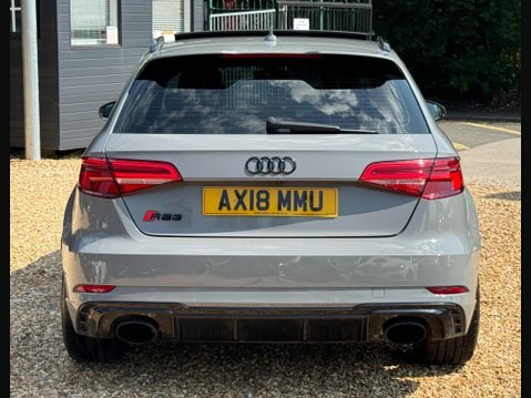 Audi RS3 2018 2.5 Tfsi Saloon S Tronic Quattro E Black #50