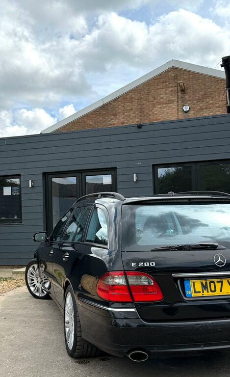 Mercedes-Benz E Class 3.0 E280 Cdi Sport G-tronic Black #5