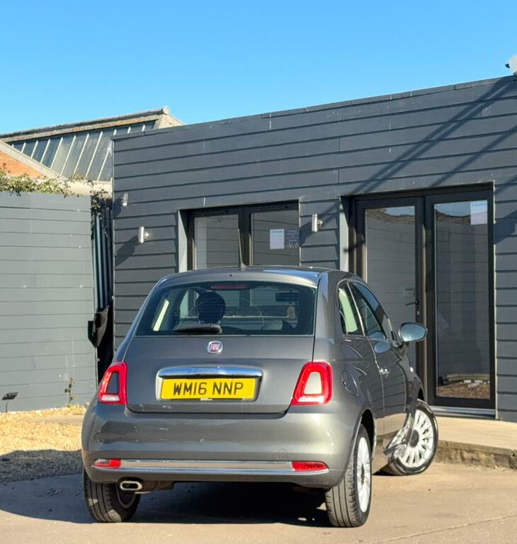 Fiat 500 1.2 Lounge Euro 6 Ss WM16NNP Grey #2