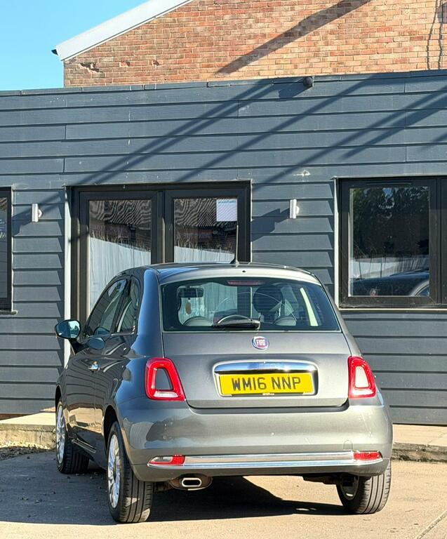 Fiat 500 1.2 Lounge Euro 6 Ss WM16NNP Grey #5