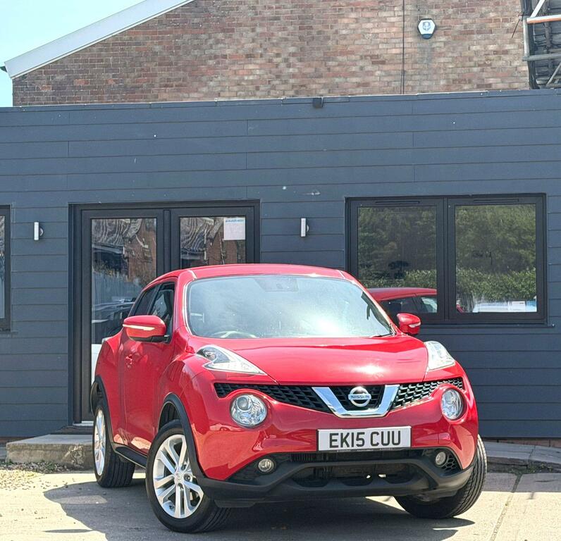 Nissan Juke 1.2 Dig-t Acenta Premium 6Spd Euro 5 Ss EK15CUU Red