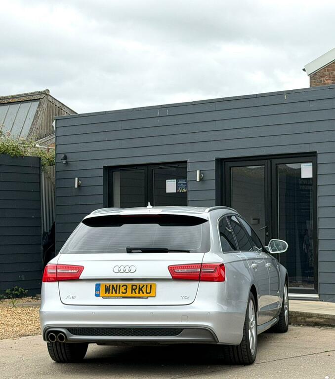 Audi A6 Avant S Line Silver #4