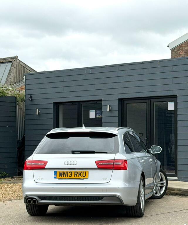 Audi A6 Avant S Line Silver #2