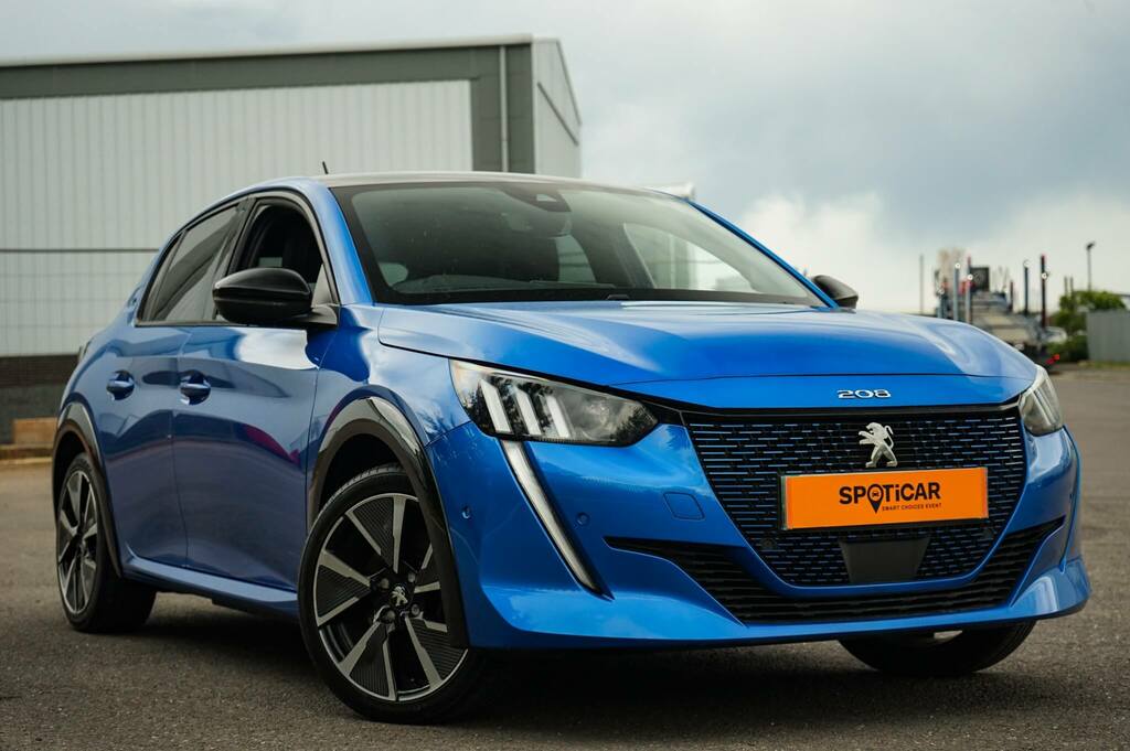 Peugeot e-208 100Kw Gt Premium 50Kwh Blue