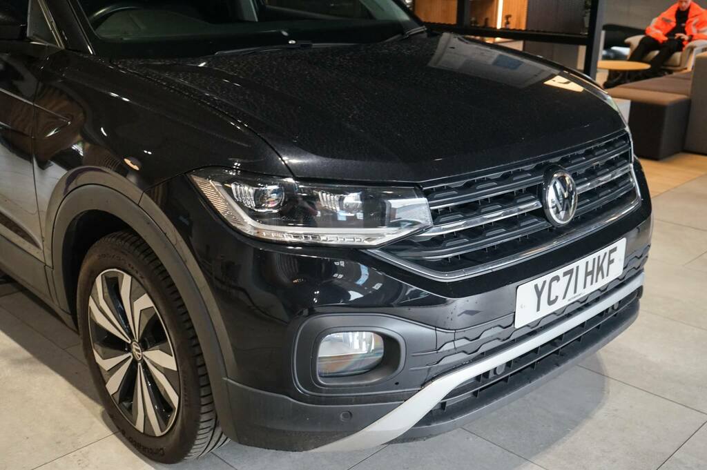 Volkswagen T-Cross 1.0 Tsi Black Edition YC71HKF Black #6