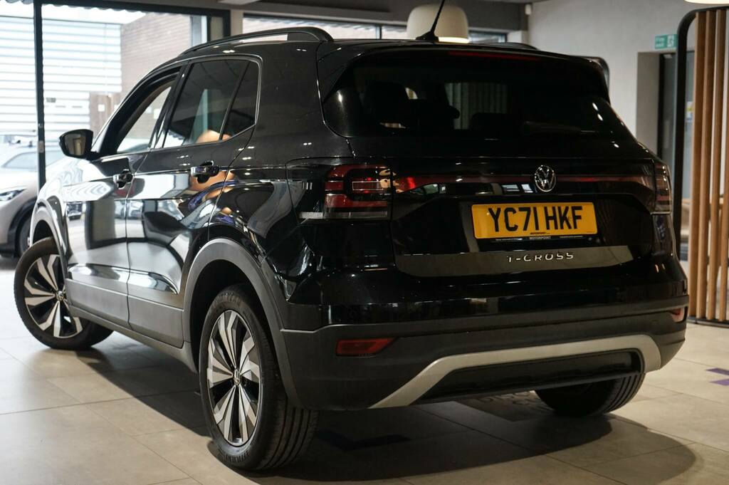 Volkswagen T-Cross 1.0 Tsi Black Edition YC71HKF Black #2