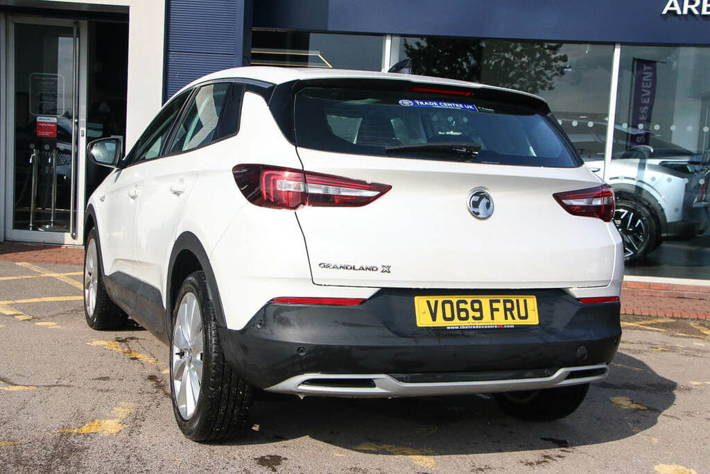 Vauxhall Grandland X 1.2 Turbo Elite Nav 8 Speed VO69FRU White #2
