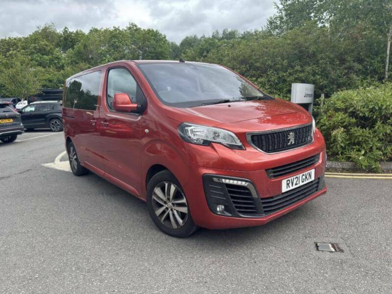 Peugeot Traveller 1.5 Bluehdi 120 Active Standard 8 Seat RV21GKN Red