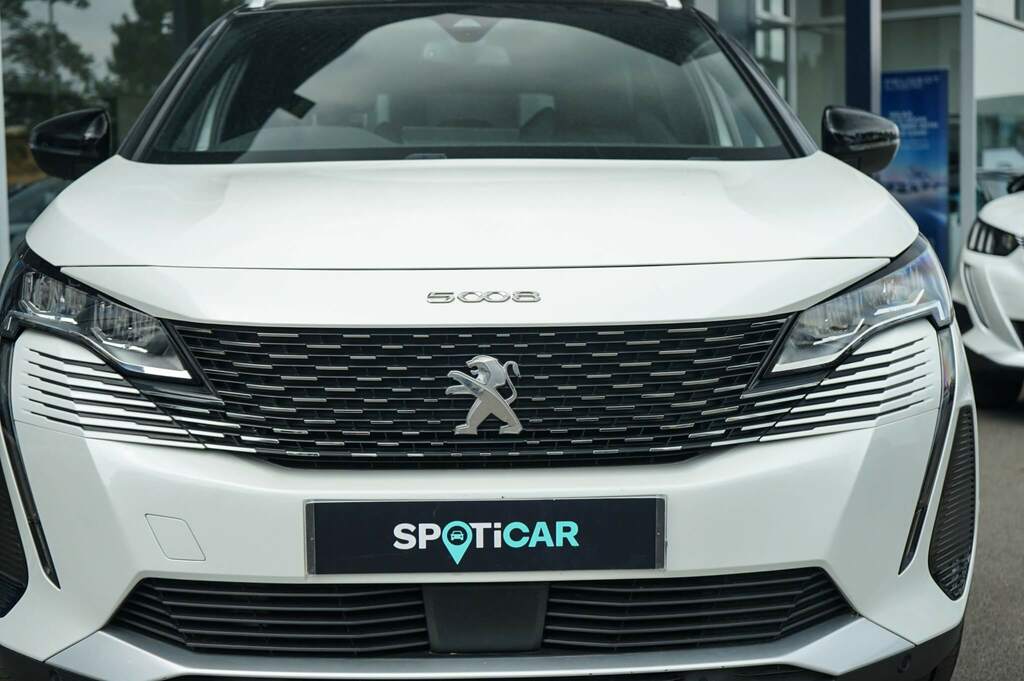 Peugeot 5008 1.5 Bluehdi Allure Premium Eat8 CY23LLW White #6