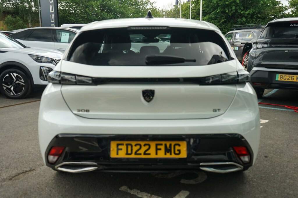Peugeot 308 1.2L Puretech 130 Eat8 Ss 8-Speed FD22FMG White #4