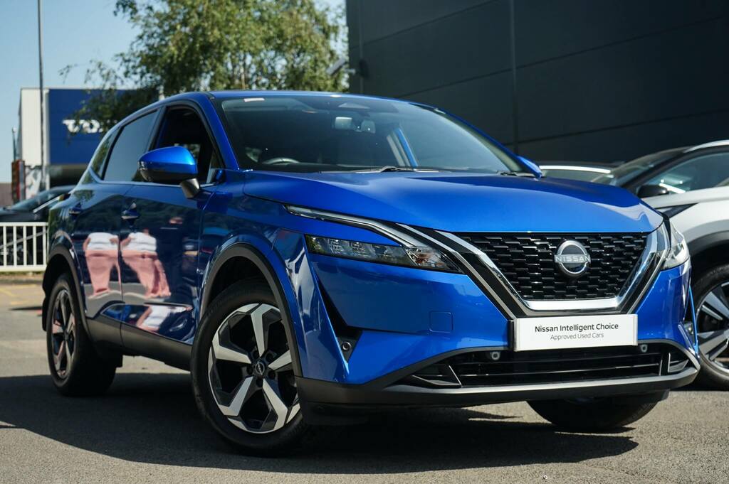 Nissan Qashqai 1.3 Dig-t Mh N-connecta WG23NKX Blue