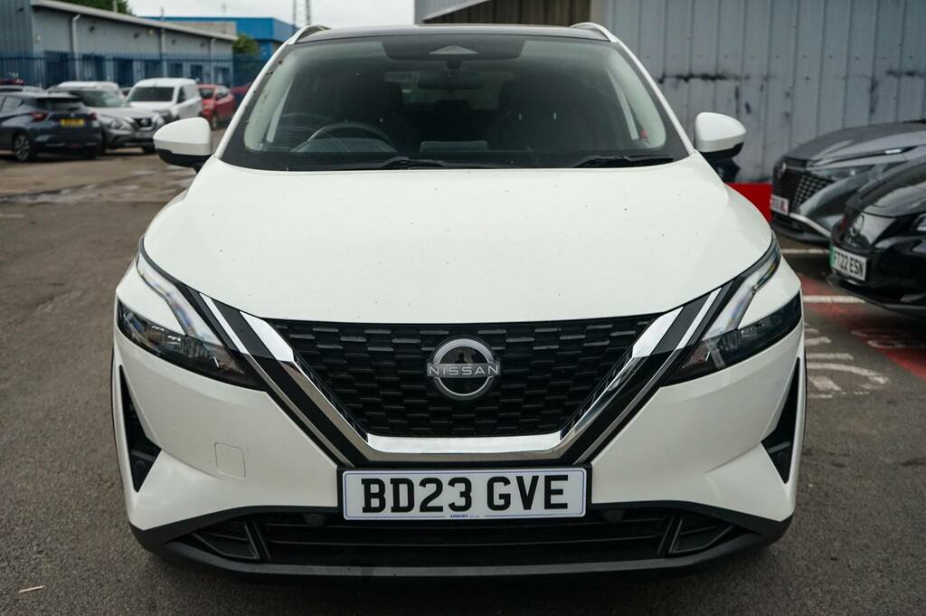 Nissan Qashqai 1.3 Dig-t Mh 158 Acenta Prem Glass Rf Xtron BD23GVE White #6