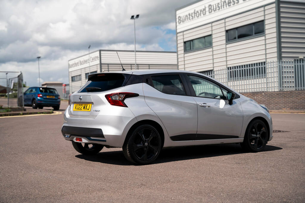 Nissan Micra 1.0 Ig-t 92 N-sport VU22MXJ Silver #2