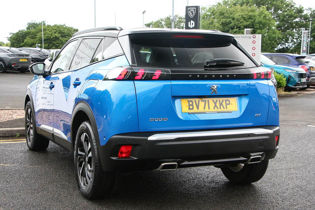 Peugeot 2008 1.2 Puretech 130 Gt BV71XKP Blue #2