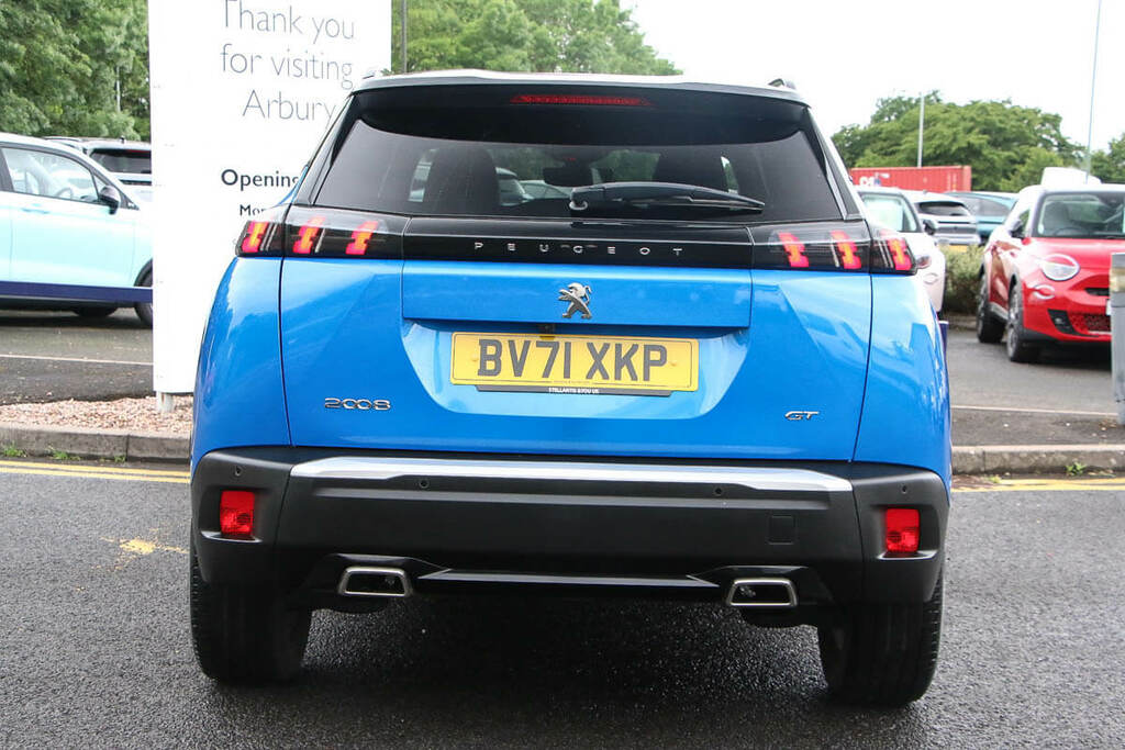 Peugeot 2008 1.2 Puretech 130 Gt BV71XKP Blue #3
