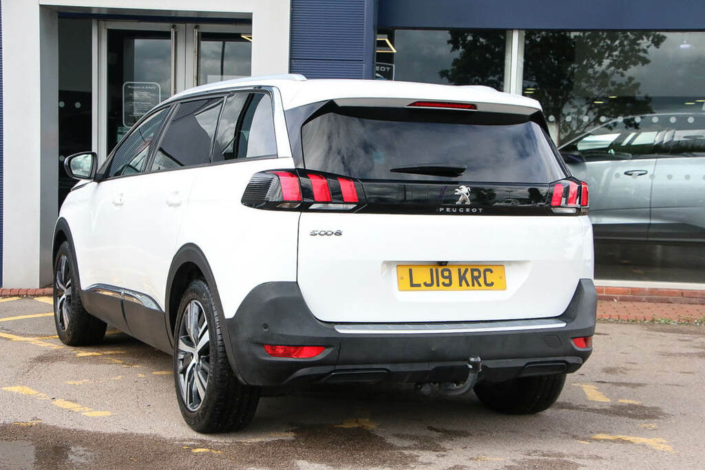 Peugeot 5008 1.5 Bluehdi Allure Eat8 White #3