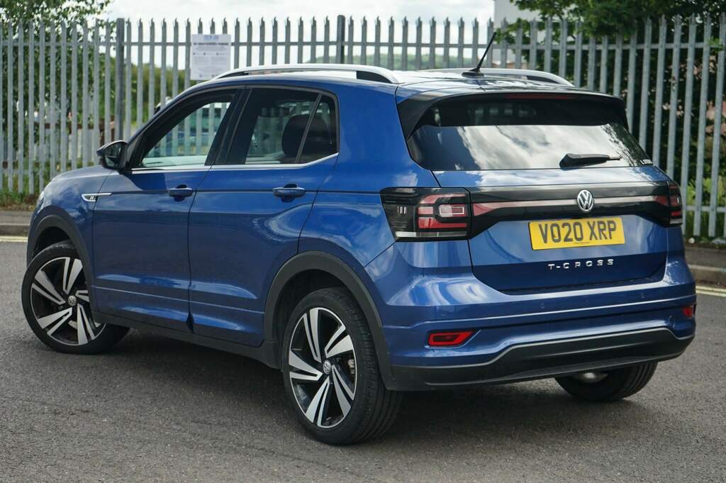 Volkswagen T-Cross 1.0 Tsi 115 R-line Dsg Blue #3