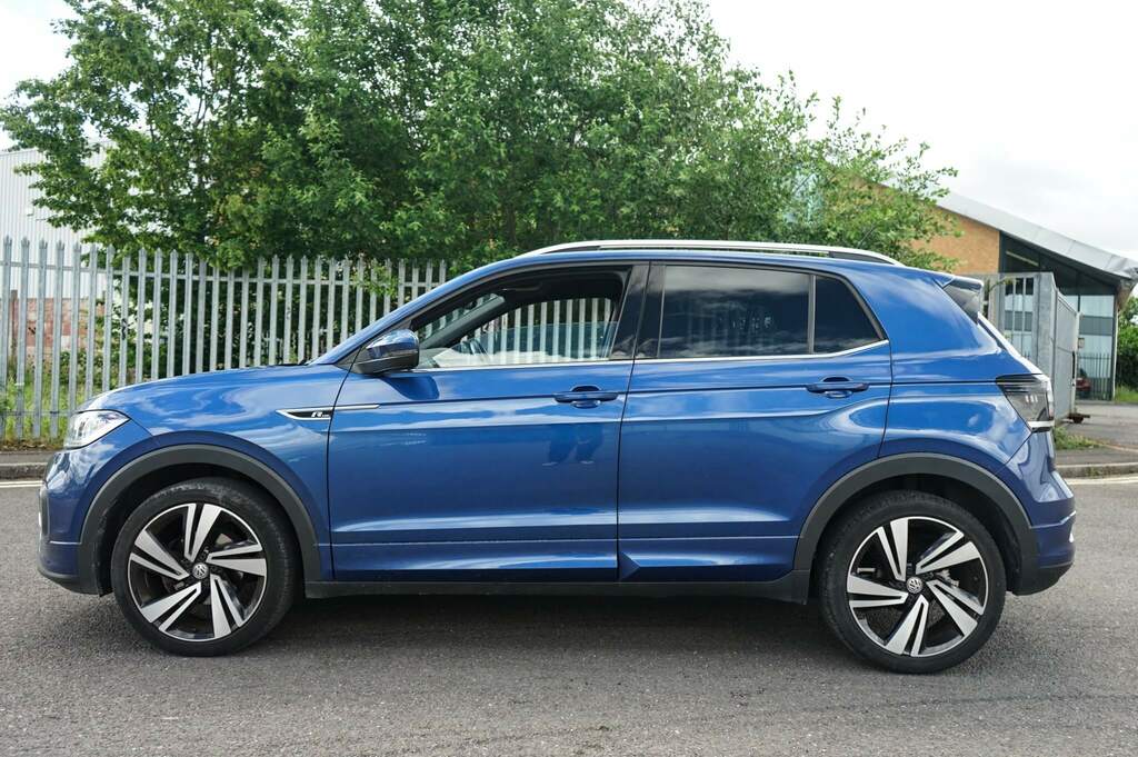 Volkswagen T-Cross 1.0 Tsi 115 R-line Dsg Blue #4