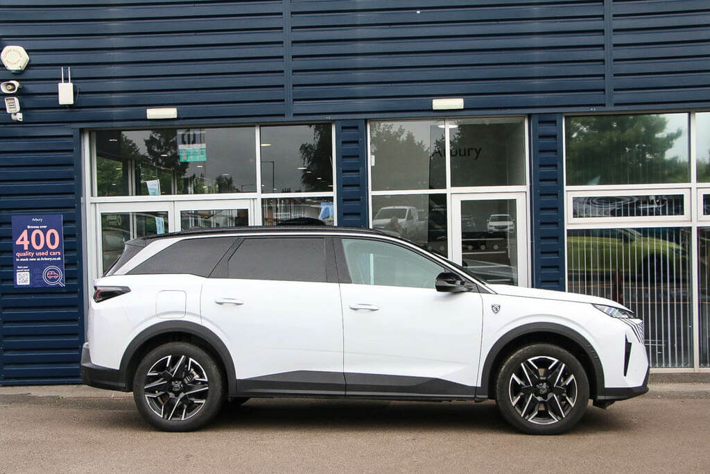 Peugeot 5008 1.2 Hybrid 136 Gt E-dsc6 KS25DZT White #4