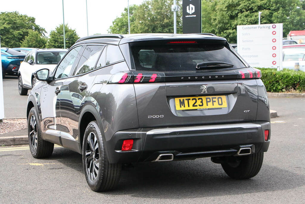 Peugeot 2008 1.2 Puretech 130 Gt Eat8 MT23PFO Grey #4