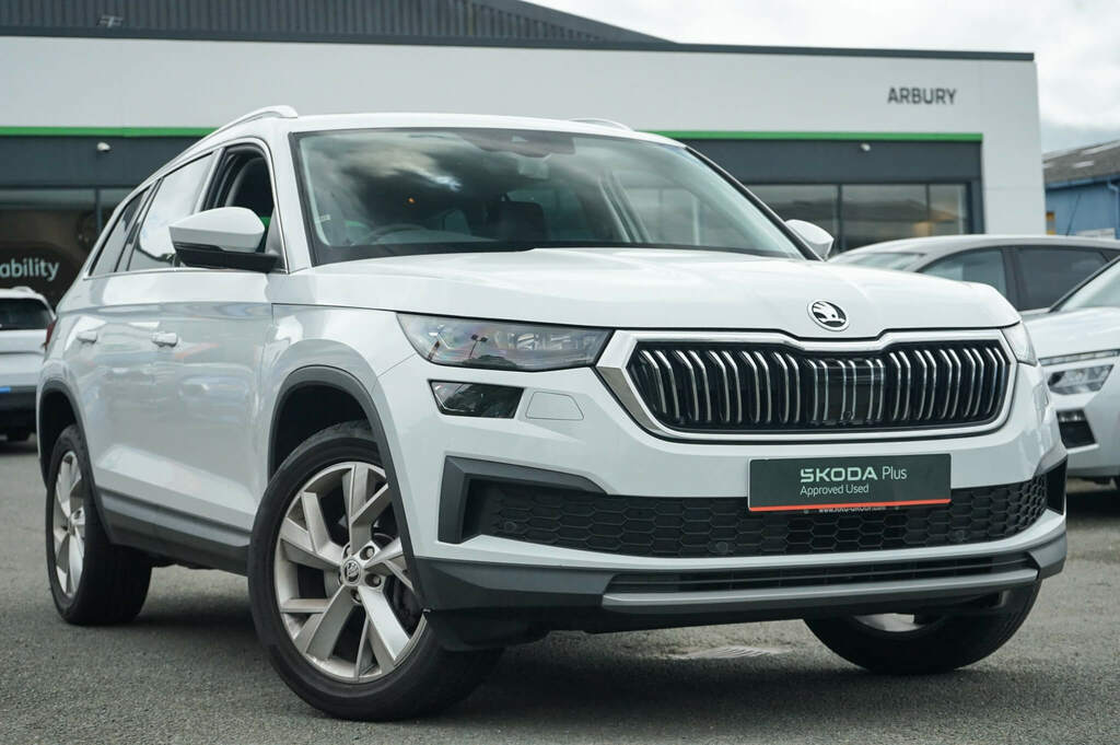 Skoda Kodiaq 2.0 Tsi 190 Se L 4X4 Dsg 7 Seat White