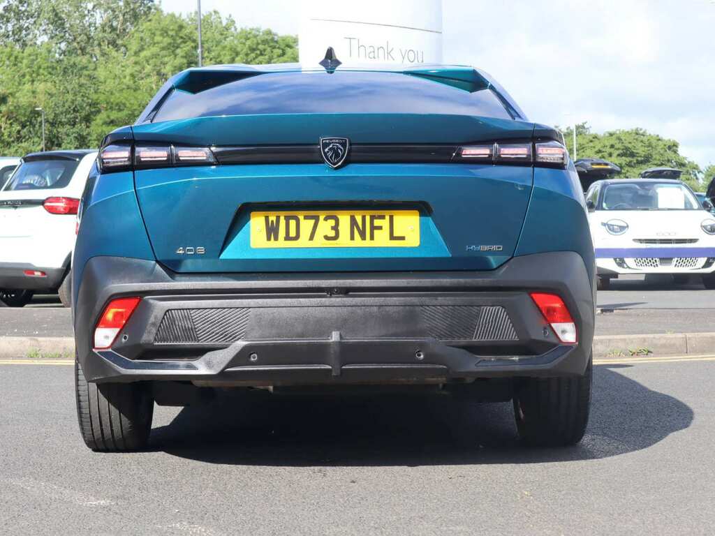 Peugeot 408 Plug-in Hybrid 180 E-eat8 8-Speed Blue #3