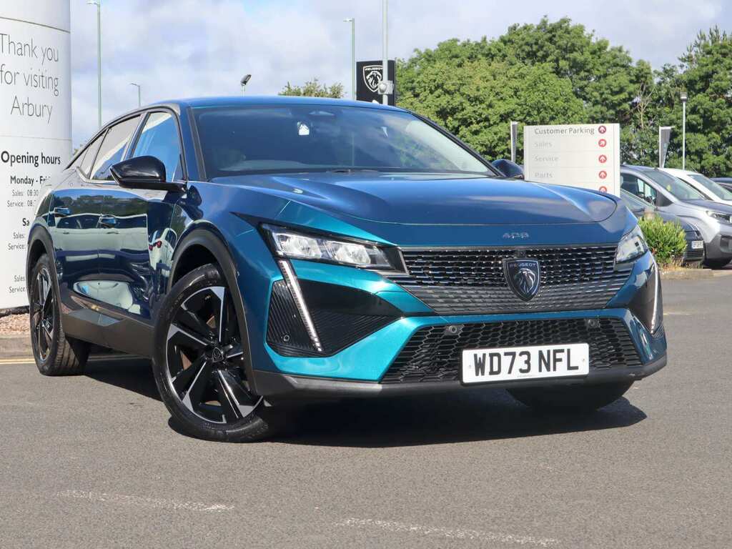 Peugeot 408 Plug-in Hybrid 180 E-eat8 8-Speed Blue