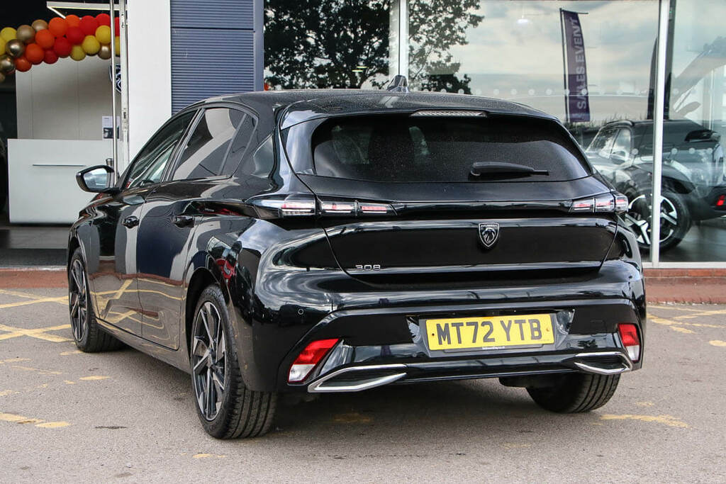 Peugeot 308 1.2 Puretech Allure Premium Eat8 MT72YTB Black #4